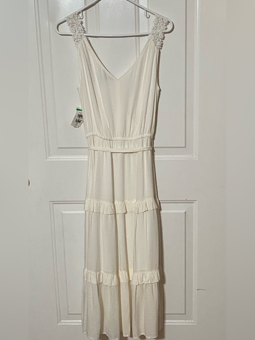 PAIGE Riviera Lace-Strap Dress For Anthropology - Picture 10 of 11
